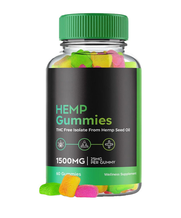 ODM/OEM Hemp Gummies For relax and Sleep 60 gummies hemp extract hemp seed oil gummy
